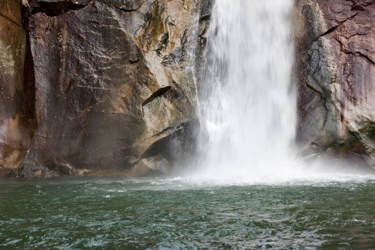 Waterfall in the jungle around Mismaloya