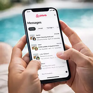 Icono de comunicación con el huésped