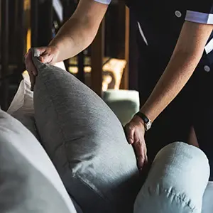 Icono de limpieza y cambio