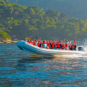 Speed boat ride