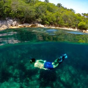 Crystal clear waters