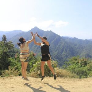 Viewpoint in the mountains